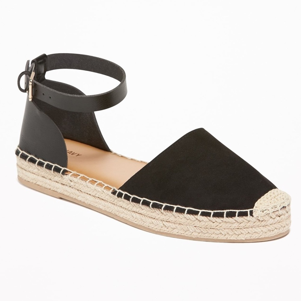 Black Old Navy Espadrilles Size 7.5